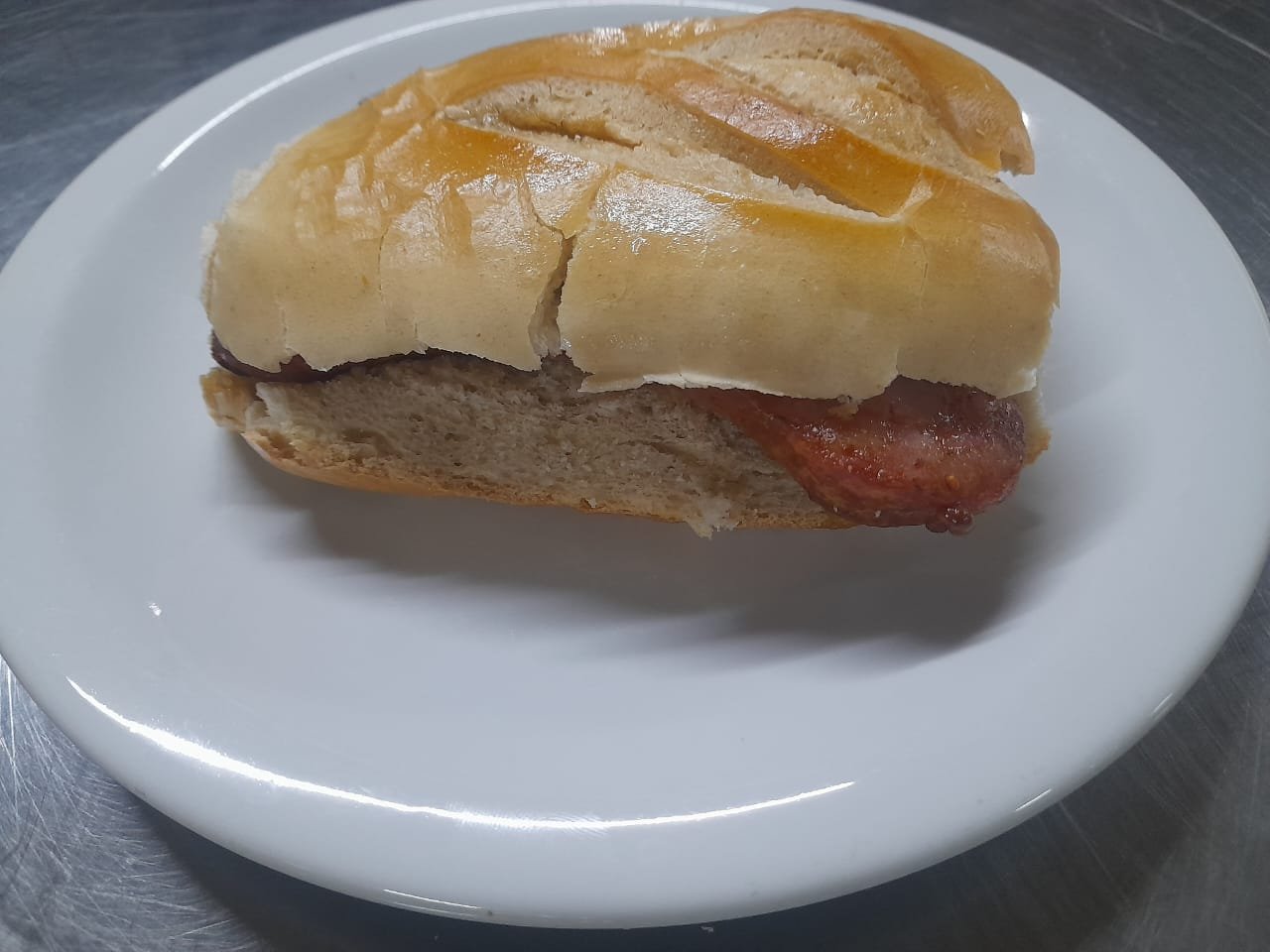 Choripán sin papas