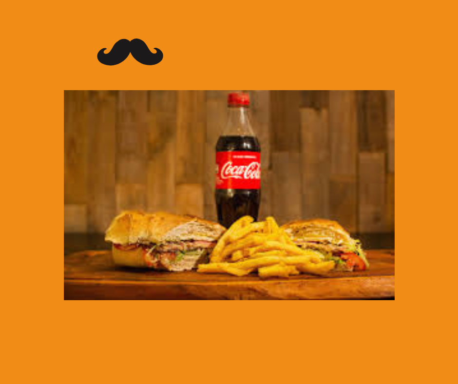 Sandwche xl simp + coca 1l.